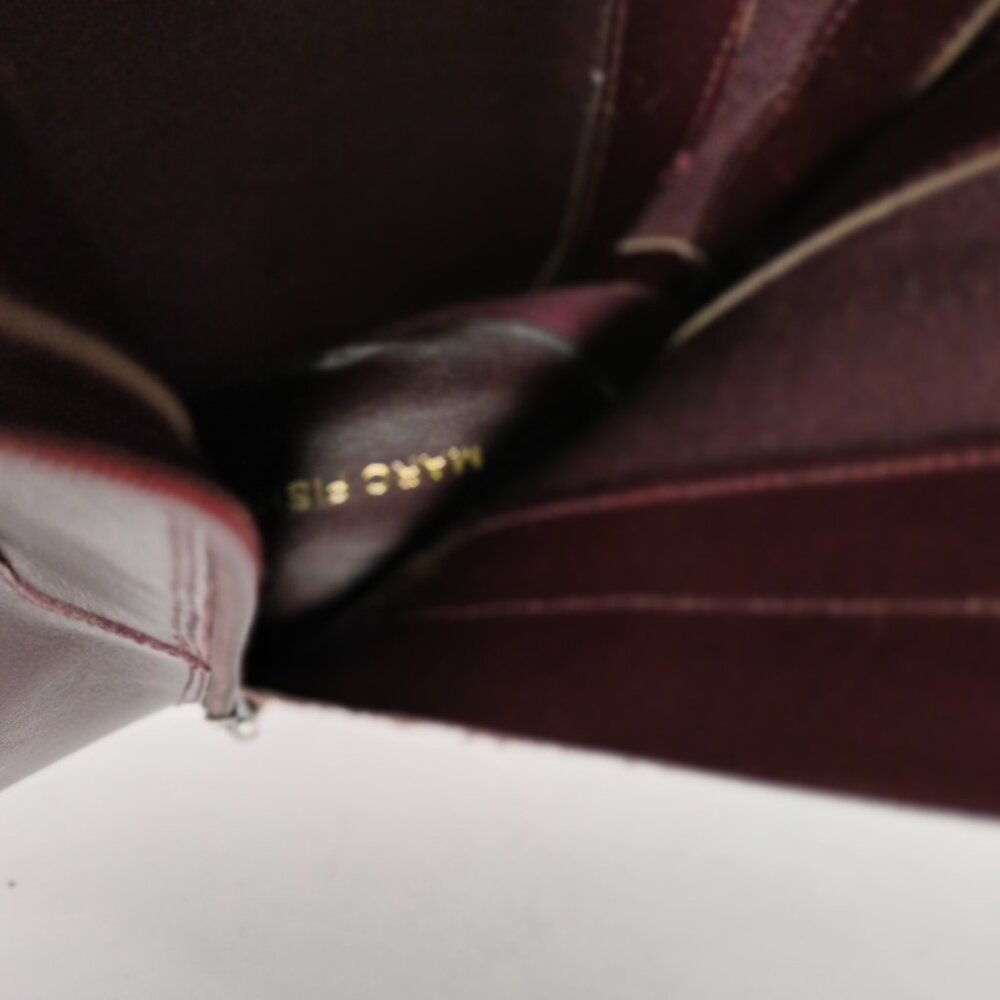 NWT Marc Fisher Womens 5M Suede Riding Boots Size 5M WIDE CALF Burgundy Zip - Picture 7 of 15